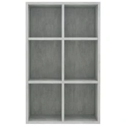 Be Basic Bokhylla/skänk Sonoma-ek 66x30x97,8 Cm Spånskiva -Chilli shop bokhyllaskank betonggra 66x30x978 cm spanskiva gra 4193011