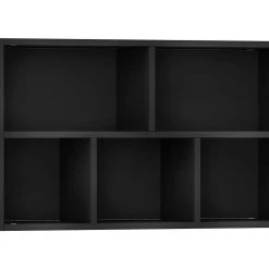 Be Basic Bokhylla/skänk Betong 50x25x80 Cm Spånskiva -Chilli shop bokhyllaskank svart 50x25x80 cm spanskiva svart 4193140