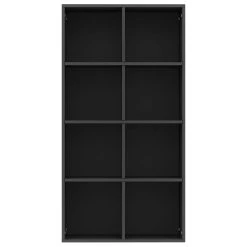 Be Basic Bokhylla/skänk Vit 66x30x130 Cm Spånskiva -Chilli shop bokhyllaskank svart 66x30x130 cm spanskiva svart 3601610