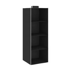 Be Basic Hängande Garderobsförvaring 2 St Med 4 Fack Tyg