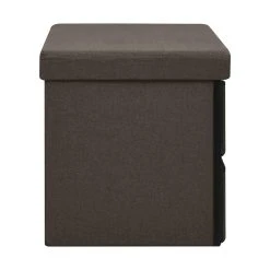 Be Basic Hopfällbar Förvaringsbänk Blå 76x38x38 Cm Konstlinne 14 Be Basic Hopfällbar Förvaringsbänk Blå 76x38x38 Cm Konstlinne -Chilli shop hopfallbar forvaringsbank morkbrun 76x38x38 cm konstlinne morkbrun 4620304