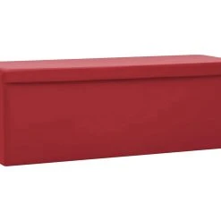Chilli shop 15 Be Basic Hopfällbar Förvaringsbänk Vinröd PVC
