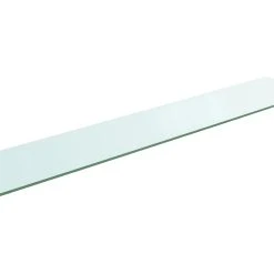 Be Basic Hyllplan 2 St Glas Genomskinlig 110x20 Cm