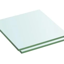 Be Basic Hyllplan 2 St Glas Genomskinlig 30x25 Cm