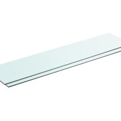 Be Basic Hyllplan 2 St Glas Genomskinlig 90x20 Cm