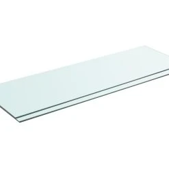 Be Basic Hyllplan 2 St Glas Genomskinlig 90x30 Cm