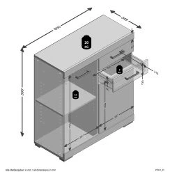 Kista Celise 80 Cm -Chilli shop kista celise 80 cm vitgra 3493788