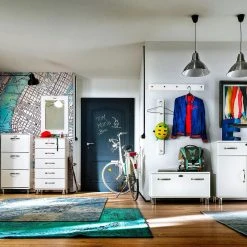 Tenzo Malibu Skoskåp 121 Cm -Chilli shop malibu skoskap 121 cm vit 3242364