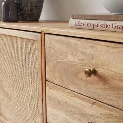 Wohnling Sideboard Clanton 40x140 Cm -Chilli shop sideboard clanton 40x140 cm brun 2770949