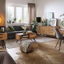 Wohnling Sideboard Clanton 45x145 Cm -Chilli shop sideboard clanton 45x145 cm brun 3605754