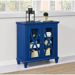 Dorel Home Sideboard Ellington 80x38 Cm Blå -Chilli shop sideboard ellington 80x38 cm bla dorel home 4242421