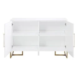 CosmoLiving Sideboard Herringbone 122x48 Cm Vit -Chilli shop sideboard herringbone 122x48 cm vit cosmoliving 2470152