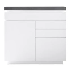 In Living Sideboard Mundo 120 Cm Med LED -Chilli shop sideboard mundo 120 cm med led vitbetong 3503629