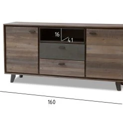 All Authentic Sideboard Periana 160 Cm 17 All Authentic Sideboard Periana 160 Cm -Chilli shop sideboard periana 160 cm akaciabrunsilver 2288714