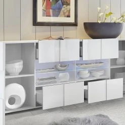 In Living Sideboard Tabor 241 Cm Stor -Chilli shop sideboard tabor 241 cm stor vit hogglanslack 2055728