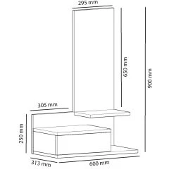 Sideboard Wittmeyer 60 Cm -Chilli shop sideboard wittmeyer 60 cm ekantracit 3743800