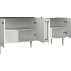 Sidobord Komatz 180 Cm -Chilli shop sidobord komatz 180 cm vitguldsvart 2040149