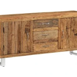 Be Basic Sidobord Massivt återvunnet Trä 160x40x76 Cm -Chilli shop sidobord massivt atervunnet tra 160x40x76 cm brun 3025933