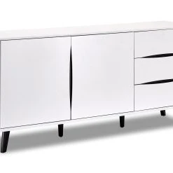 Sidobord Med Dörrar Crail 160 Cm