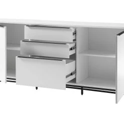 Sidobord Nieco 184 Cm -Chilli shop sidobord nieco 184 cm vitsvart 3494411