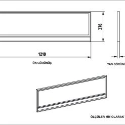 Sidobord Sahriya 180 Cm -Chilli shop sidobord sahriya 180 cm guldsvart 1715198
