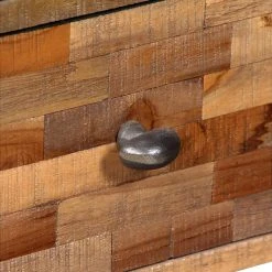 All Authentic Sidoskåp Med 6 Lådor Massiv återvunnen Teak 70x30x76 Cm -Chilli shop sidoskap med 6 lador massiv atervunnen teak 70x30x76 cm brun 4469746