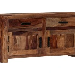 Be Basic Skänk 100x30x50 Cm Massivt Sheshamträ -Chilli shop skank 100x30x50 cm massivt sheshamtra brun 3233885