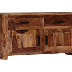 Be Basic Skänk 100x30x50 Cm Massivt Sheshamträ -Chilli shop skank 100x30x50 cm massivt sheshamtra brun 3233886