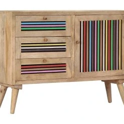 Be Basic Skänk 100x30x75 Cm Massivt Mangoträ