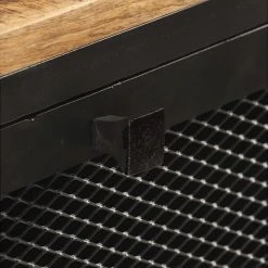 Be Basic Skänk 100x35x77 Cm Massivt Grovt Mangoträ -Chilli shop skank 100x35x77 cm massivt grovt mangotra svart 3604524