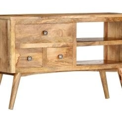 Be Basic Skänk 102x35x61 Cm Massivt Mangoträ