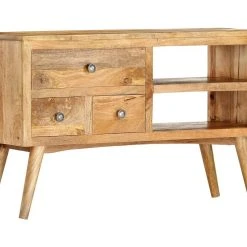 Be Basic Skänk 102x35x61 Cm Massivt Mangoträ -Chilli shop skank 102x35x61 cm massivt mangotra brun 4890083