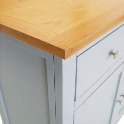 Be Basic Skänk 90x33,5x83 Cm Massiv Ek -Chilli shop skank 110x335x70 cm massiv ek gra 4194638