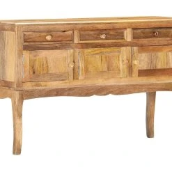 Be Basic Skänk 110x35x75 Cm Massivt Mangoträ