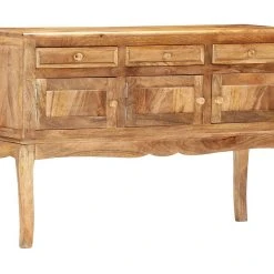 Be Basic Skänk 110x35x75 Cm Massivt Mangoträ -Chilli shop skank 110x35x75 cm massivt mangotra brun 2297861