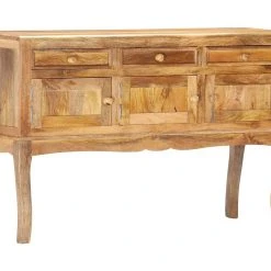 Be Basic Skänk 110x35x75 Cm Massivt Mangoträ -Chilli shop skank 110x35x75 cm massivt mangotra brun 2297862