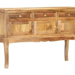 Be Basic Skänk 110x35x75 Cm Massivt Mangoträ -Chilli shop skank 110x35x75 cm massivt mangotra brun 2297863