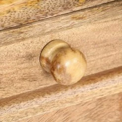 Be Basic Skänk 110x35x75 Cm Massivt Mangoträ -Chilli shop skank 110x35x75 cm massivt mangotra brun 2297866