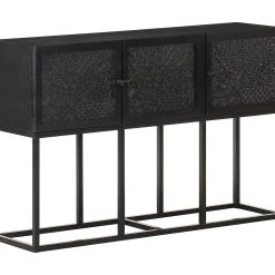 Be Basic Skänk 115x30x76 Cm Massivt Mangoträ