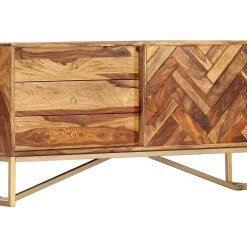 Be Basic Skänk 118x30x60 Cm Massivt Sheshamträ -Chilli shop skank 118x30x60 cm massivt sheshamtra brun 2053335