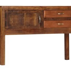 Be Basic Skänk 118x30x75 Cm Massivt Mangoträ -Chilli shop skank 118x30x75 cm massivt mangotra brun 3611143