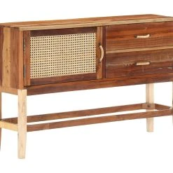 Be Basic Skänk 118x30x76 Cm Massivt återvunnet Trä