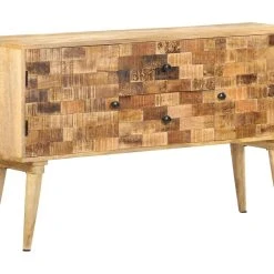 Be Basic Skänk 120x30x70 Cm Massivt Mangoträ