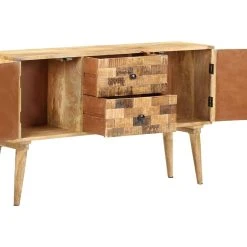 Be Basic Skänk 120x30x70 Cm Massivt Mangoträ -Chilli shop skank 120x30x70 cm massivt mangotra brun 3496916