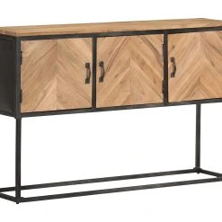 Be Basic Skänk 120x30x75 Cm Massivt Akaciaträ