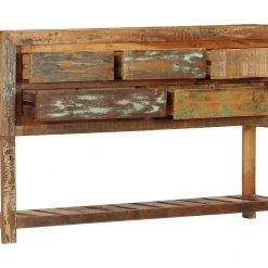 Be Basic Skänk 120x30x75 Cm Massivt återvunnet Trä -Chilli shop skank 120x30x75 cm massivt atervunnet tra flerfargad 2720577