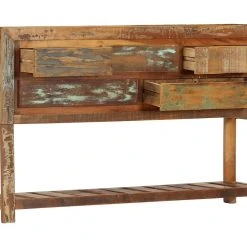 Be Basic Skänk 120x30x75 Cm Massivt återvunnet Trä -Chilli shop skank 120x30x75 cm massivt atervunnet tra flerfargad 2720581