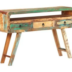 Be Basic Skänk 120x30x75 Cm Massivt återvunnet Trä