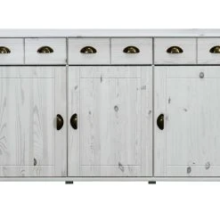 Be Basic Skänk 134x39x79,5 Cm Massiv Furu -Chilli shop skank 134x39x795 cm massiv furu vit 3221679