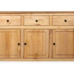 Be Basic Skänk 135x40x80 Cm Massiv Furu Panama -Chilli shop skank 135x40x80 cm massiv furu panama brun 2314122